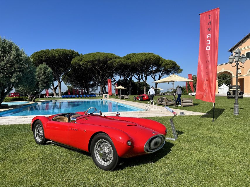 Il Museo Nicolis al Reb Concours con una Zanussi 1100 Sport del 1952