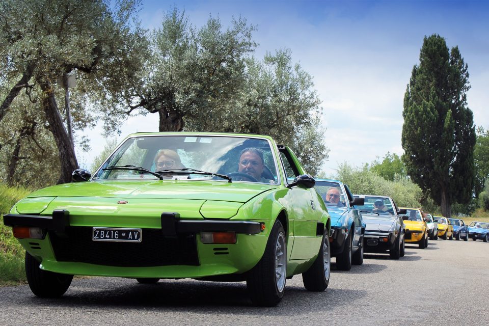 Fiat X1/9, raduno a Certaldo