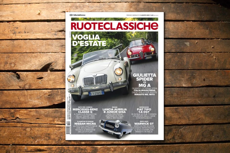 In edicola Ruoteclassiche di agosto