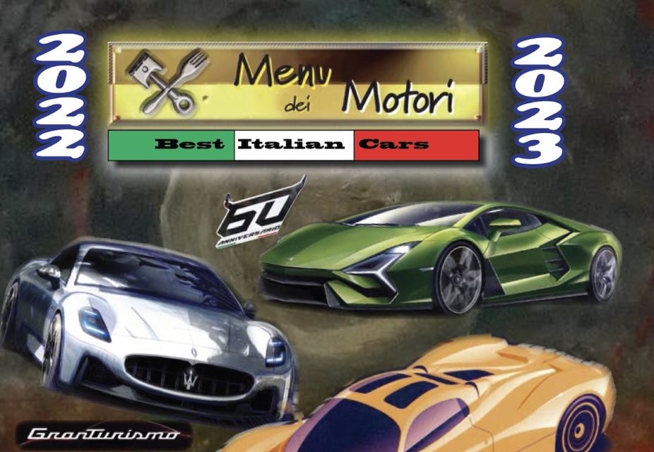 Menu dei Motori 2022-2023, l'annuario in vendita da settembre