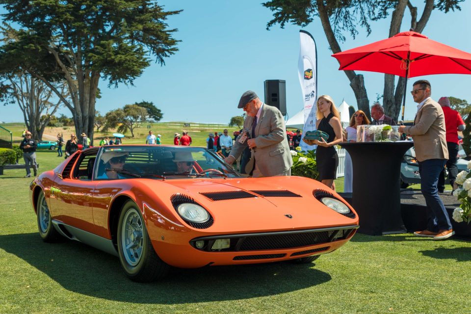 Concorso Italiano 2023, è una Lamborghini Miura la Best of Show