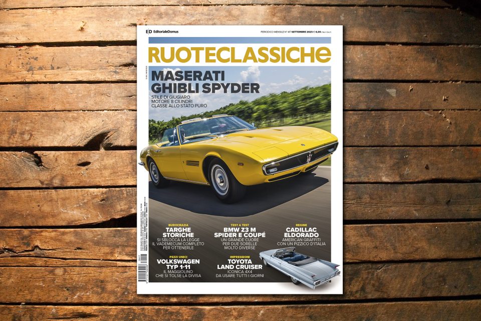 In edicola Ruoteclassiche di settembre