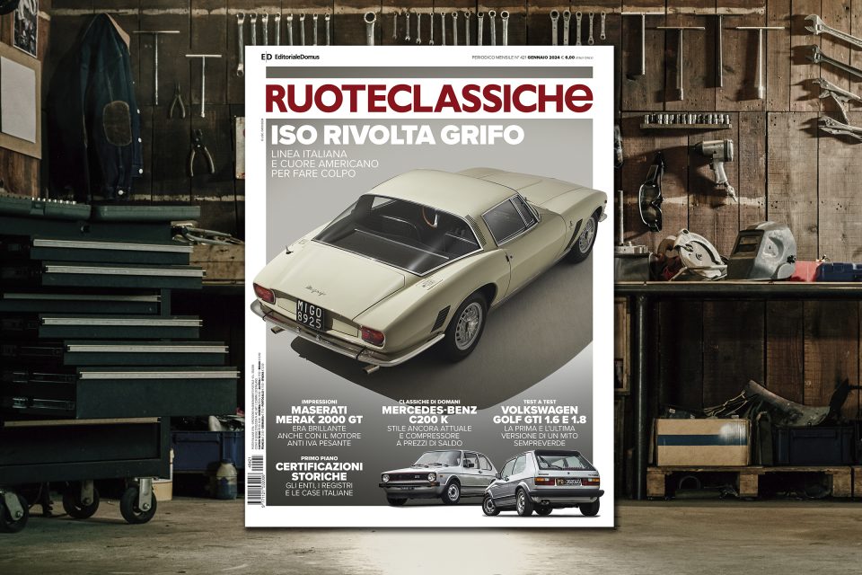In edicola Ruoteclassiche di gennaio