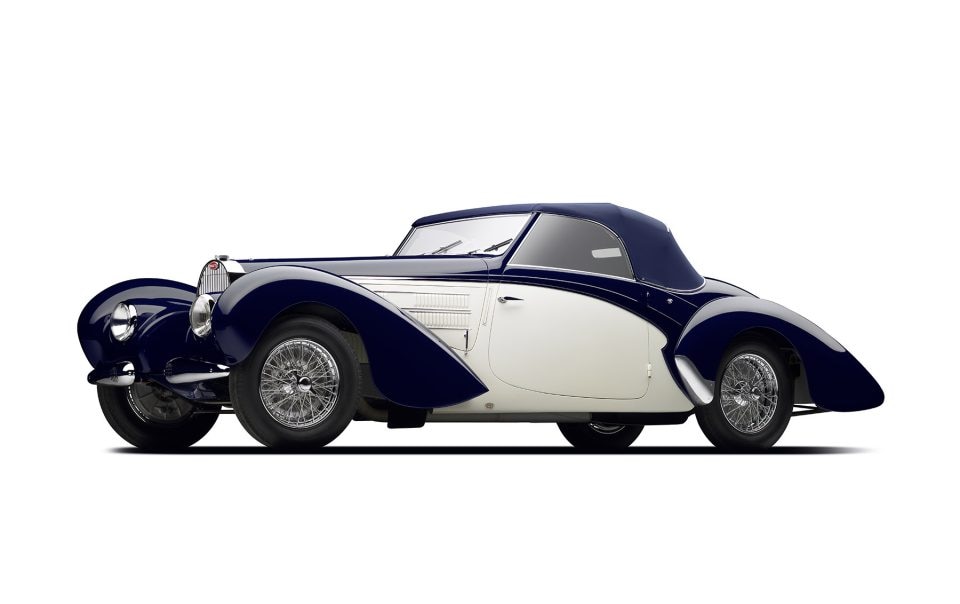 Una Bugatti Type 57C Aravis Special Cabriolet all'asta per oltre 6 milioni di euro