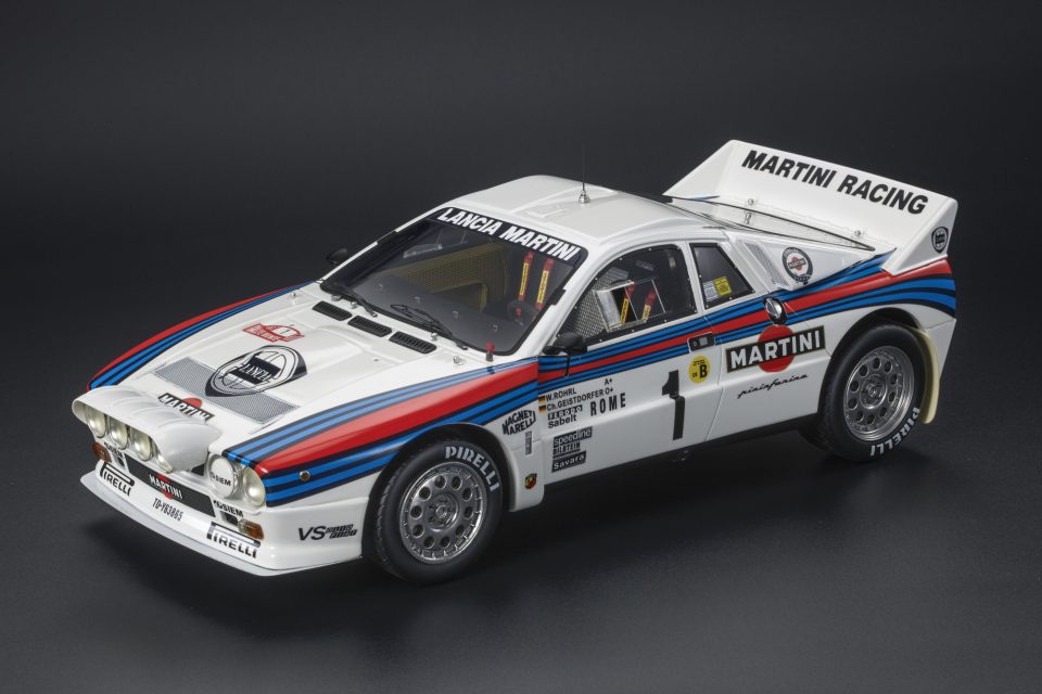 Modellismo: Lancia Rally 037, una 1:12 iridata