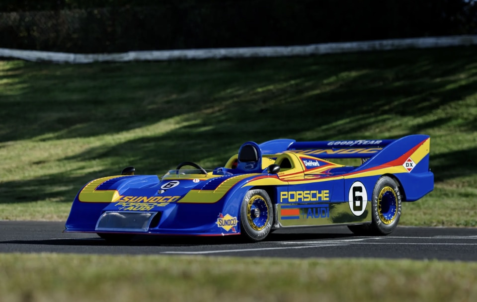 Una Porsche 917/30 CanAm in scala all'asta a Monterey