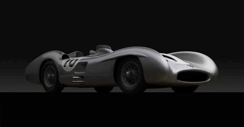La Mercedes W 196 R di Fangio e Moss all’asta al Museo di Indianapolis