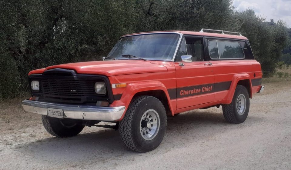 All'asta la Jeep Cherokee del 1979 di Renato Zero
