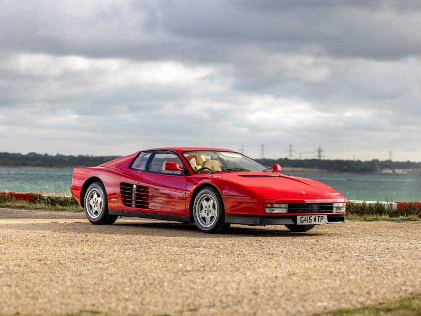All'asta la Ferrari Testarossa di Mansell