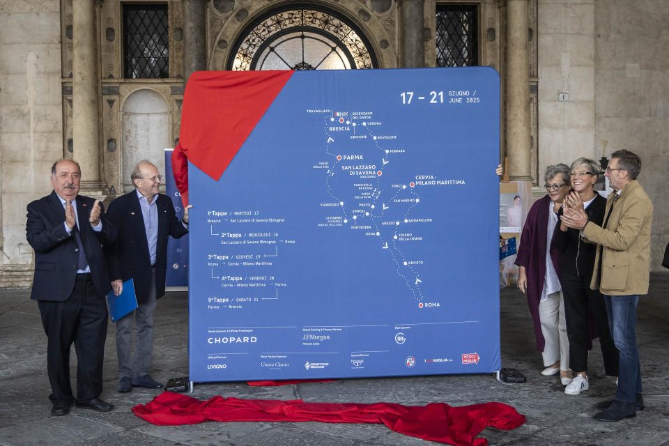 1000 Miglia 2025, il via da Brescia il 17 giugno
