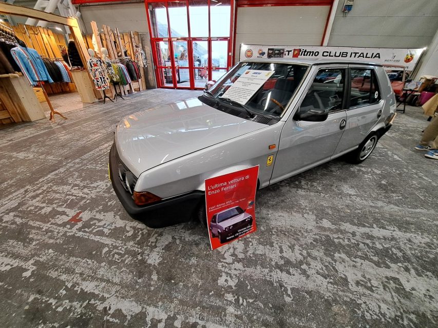 A Bologna la Fiat Ritmo speciale di Enzo Ferrari