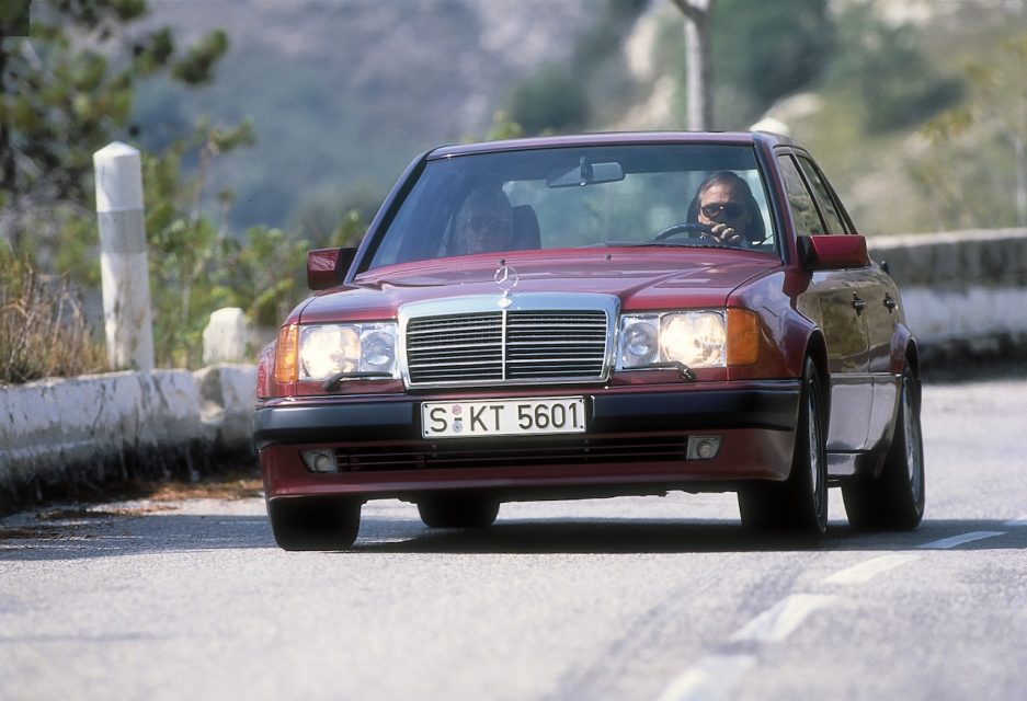 Mercedes 500 E: belva in incognito
