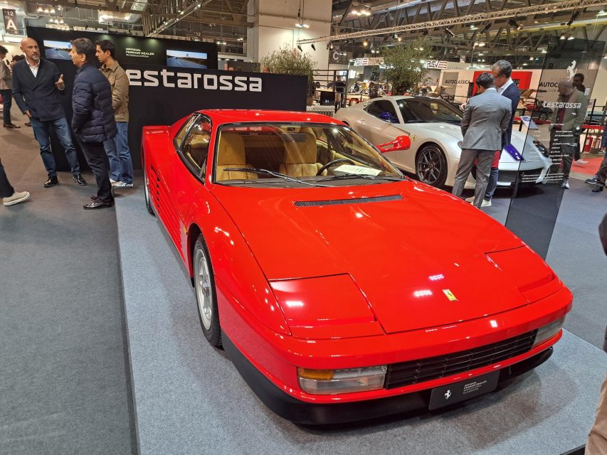 Milano AutoClassica: i 40 anni della Ferrari Testarossa