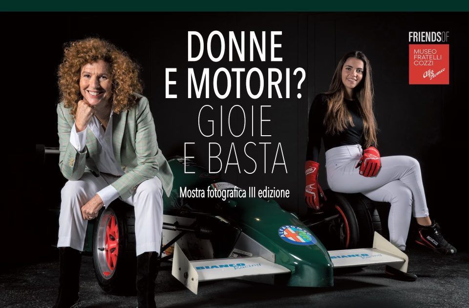 Museo Cozzi, via alla mostra Donne e motori? Gioie e basta
