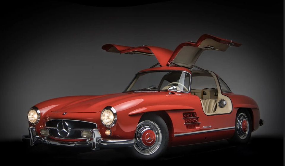 All’asta l’ultima Mercedes SL Gullwing prodotta