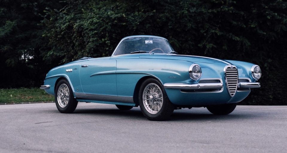 In vendita l'Alfa Romeo 1900 Cabriolet La Flèche del 1955