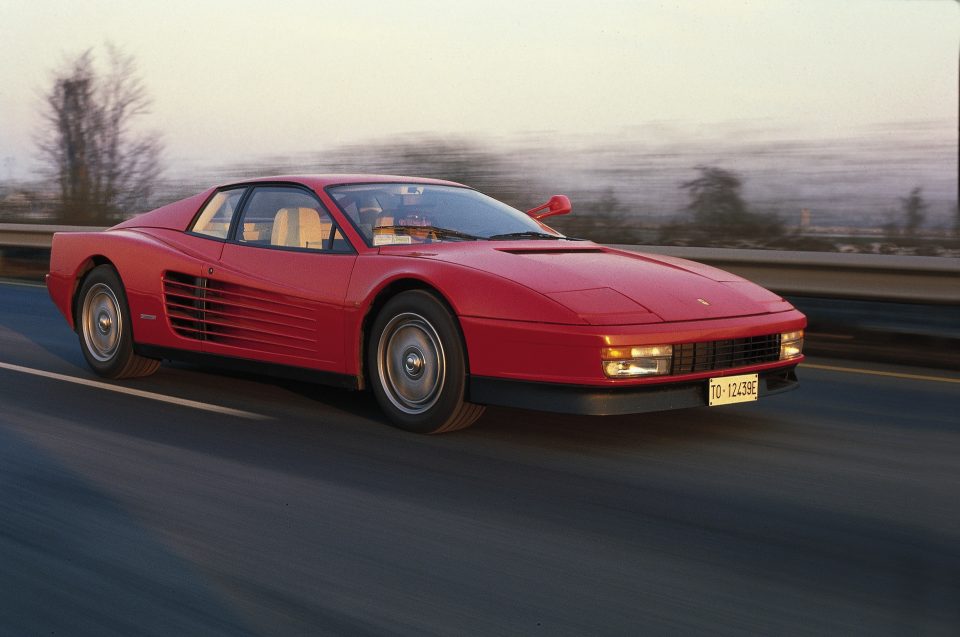 Ferrari Testarossa, inno al design