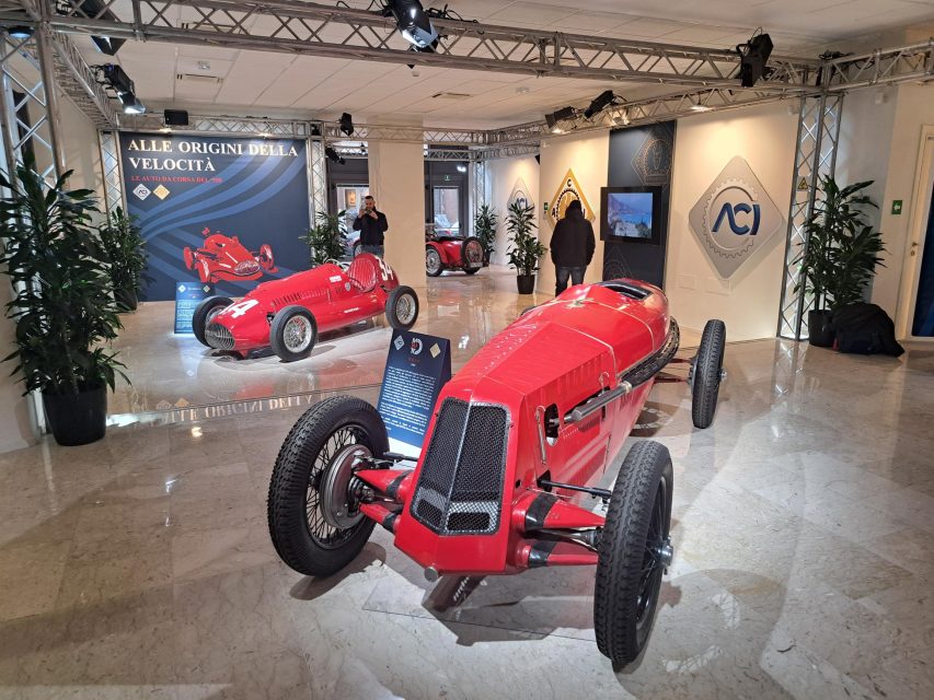Aci e Aci Storico: una mostra sulle origini della velocità
