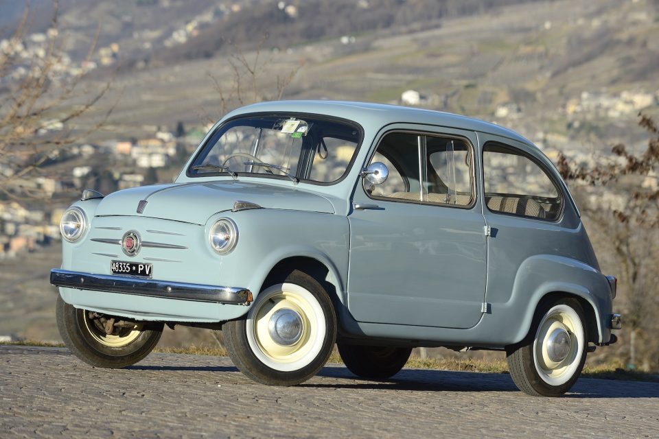 Fiat 600: 70 anni dell’auto del boom economico