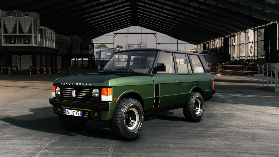 Da Vinile una Range Rover Classic 