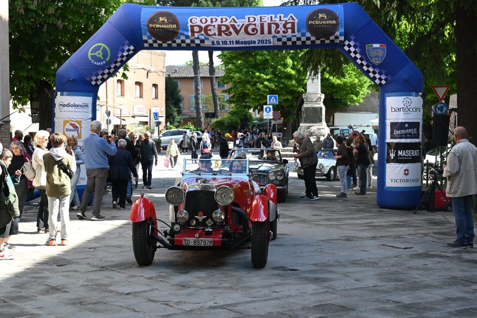 Coppa della Perugina 2025, trionfa una Fiat 1100 R del 1967