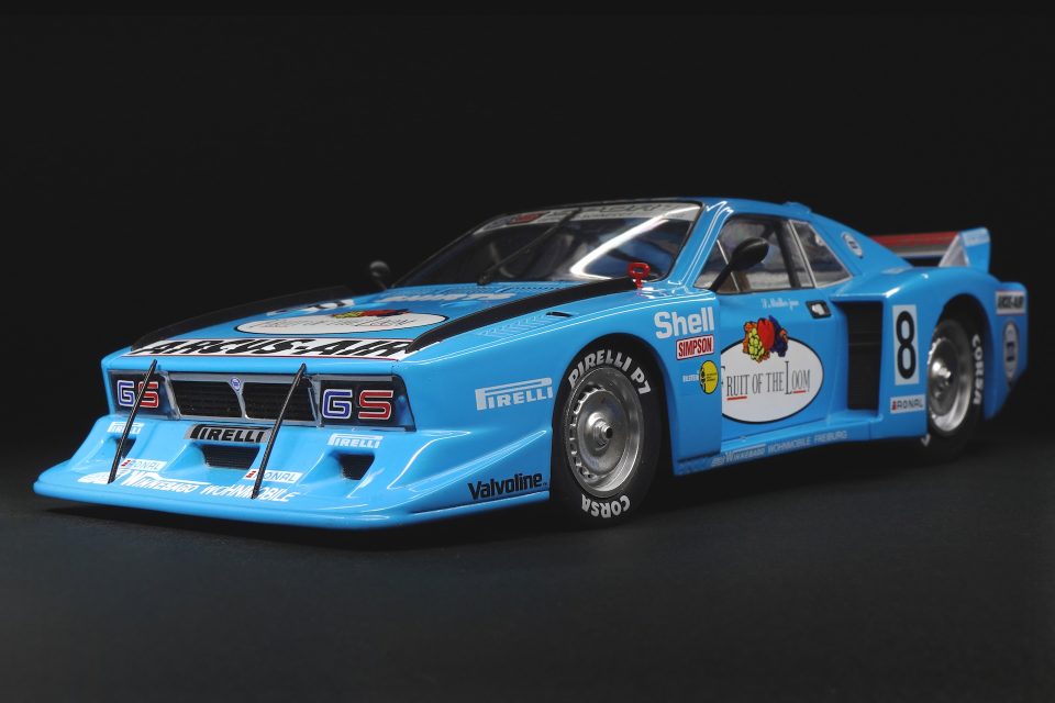 La Lancia Beta Montecarlo Turbo Gruppo 5 in miniatura