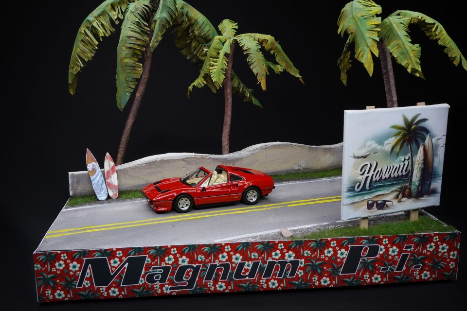 Magnum P.I. e la sua Ferrari alle Hawaii