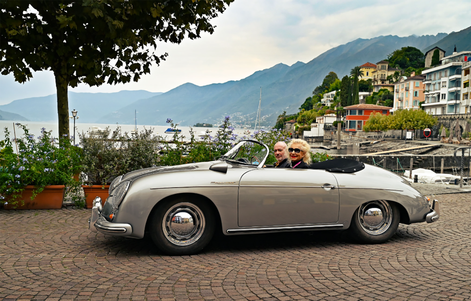 Ascona Classic Car Award 2025, storiche in riva al lago