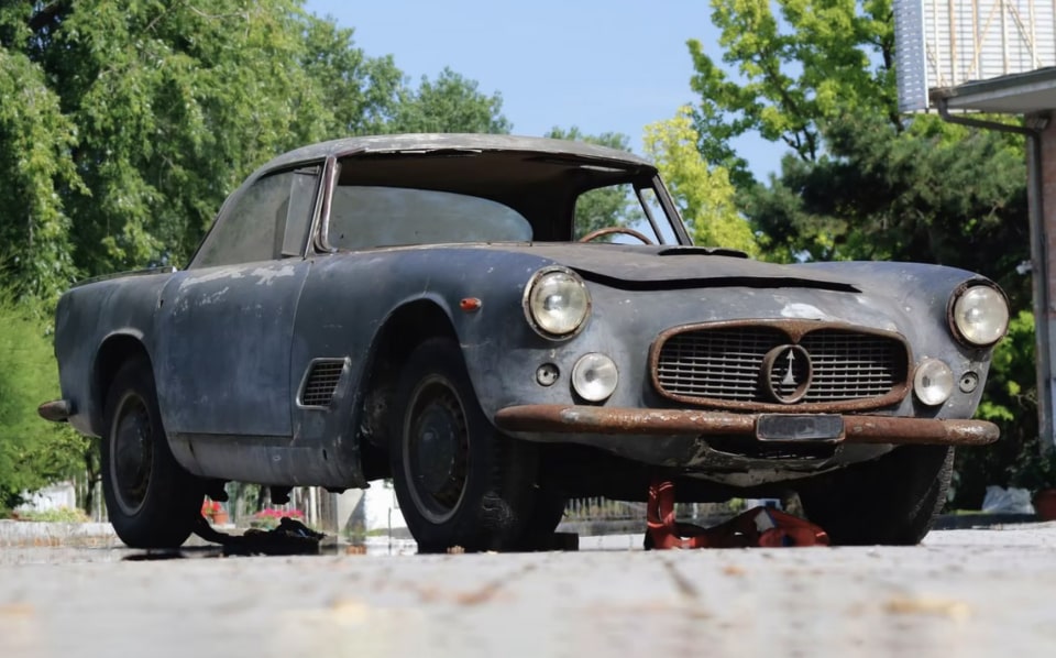 In vendita la Maserati 3500 GT guidata da Juan Manuel Fangio