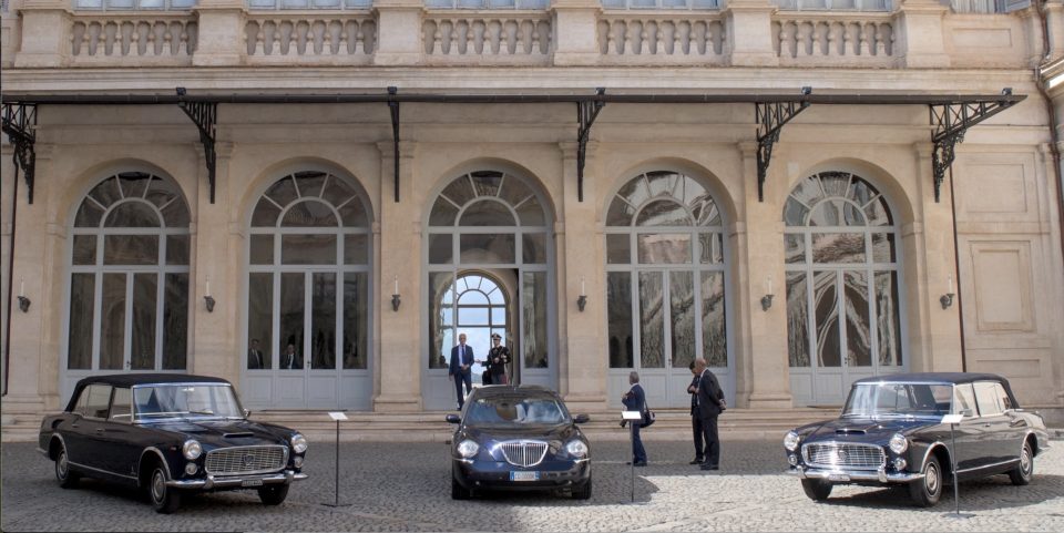 Le Flaminia 335 presidenziali iscritte nel Registro Storico Lancia