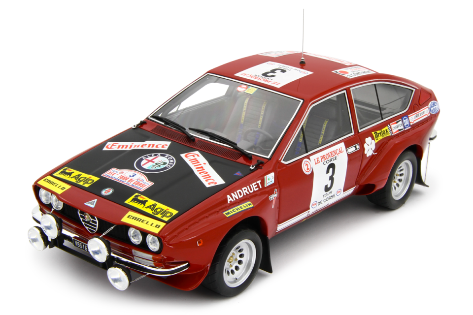 L'Alfa Romeo Alfetta GT Gr.2 Autodelta 1975