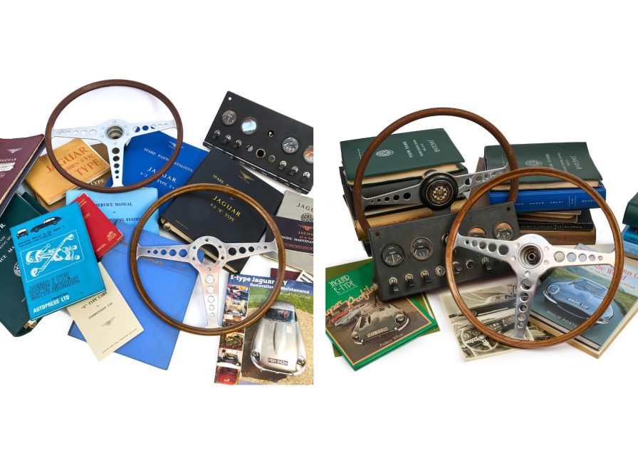 All'asta online 150 cimeli Jaguar