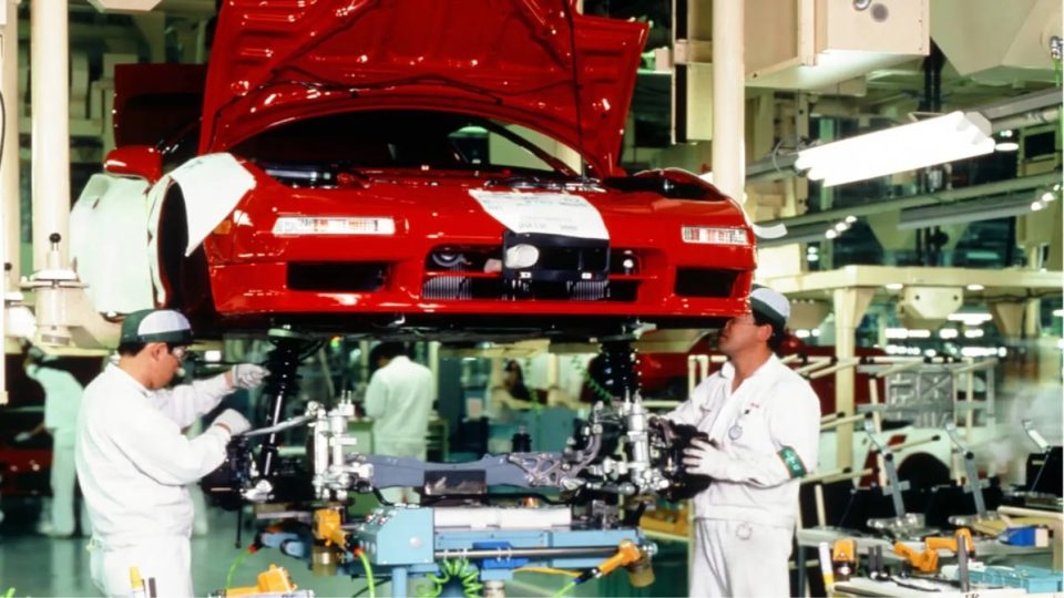 Il programma di restauro per la NSX