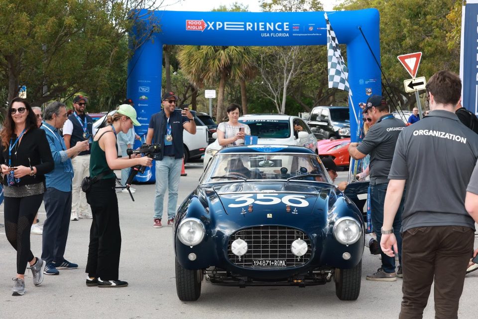 A ModaMiami le auto della 1000 Miglia Experience Florida