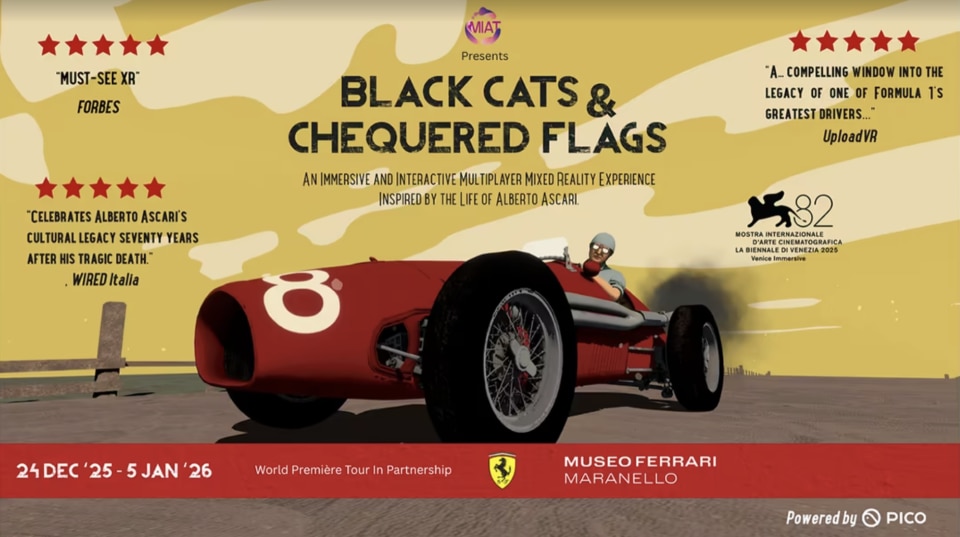Al Museo Ferrari una mostra immersiva su Ascari