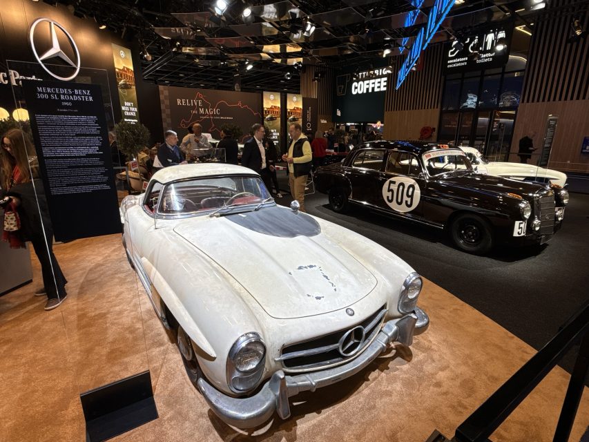 I 140 anni di Mercedes a Rétromobile