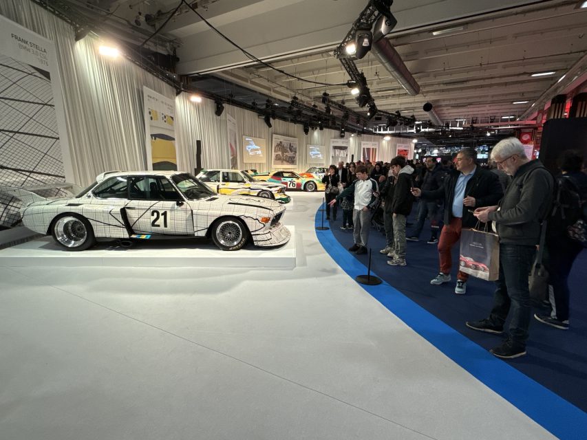 A Parigi le BMW Art Car protagoniste a Le Mans