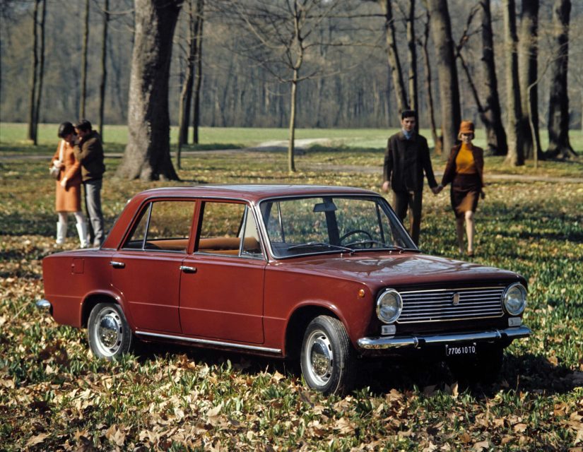 Fiat 124, la Società delle Nazioni