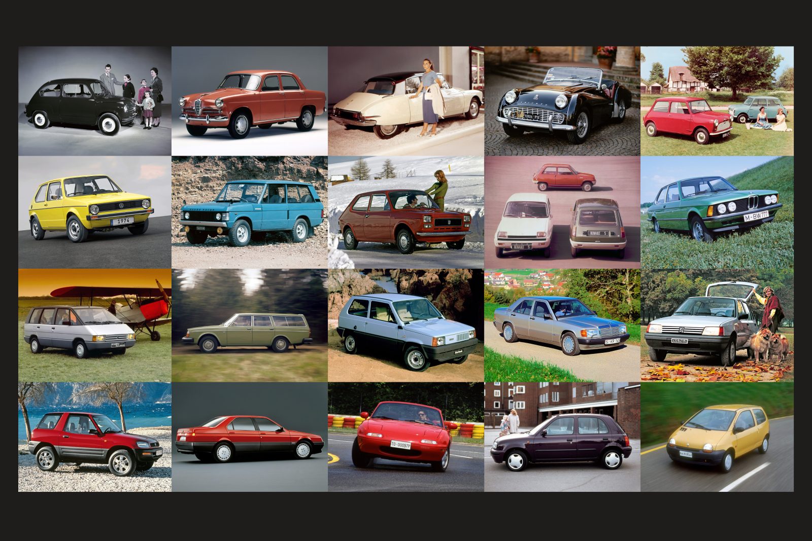 70 anni di Quattroruote, scegli la tua icona!