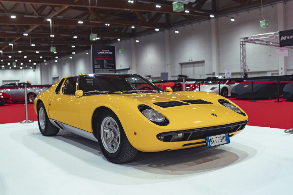 I 60 anni della Lamborghini Miura celebrati a Vicenza