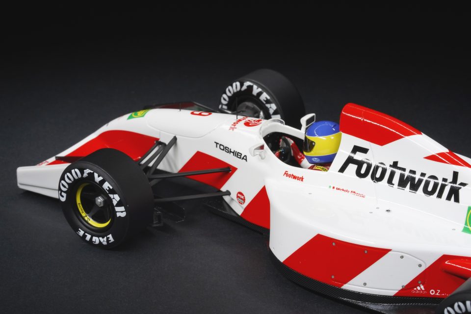 Footwork FA13, un tuffo negli anni 90