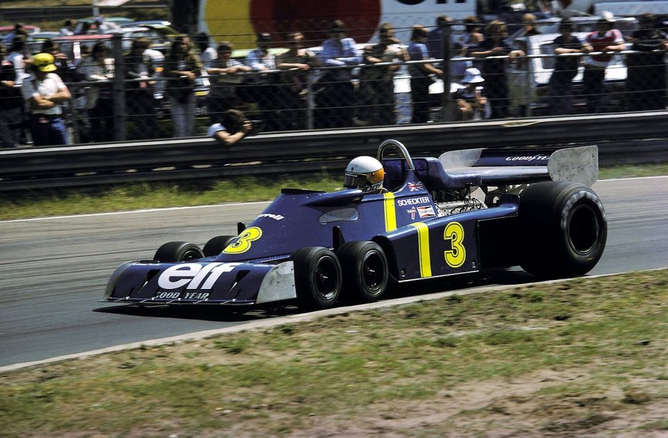 Tyrrell P34, la sei ruote che sfidò la Ferrari