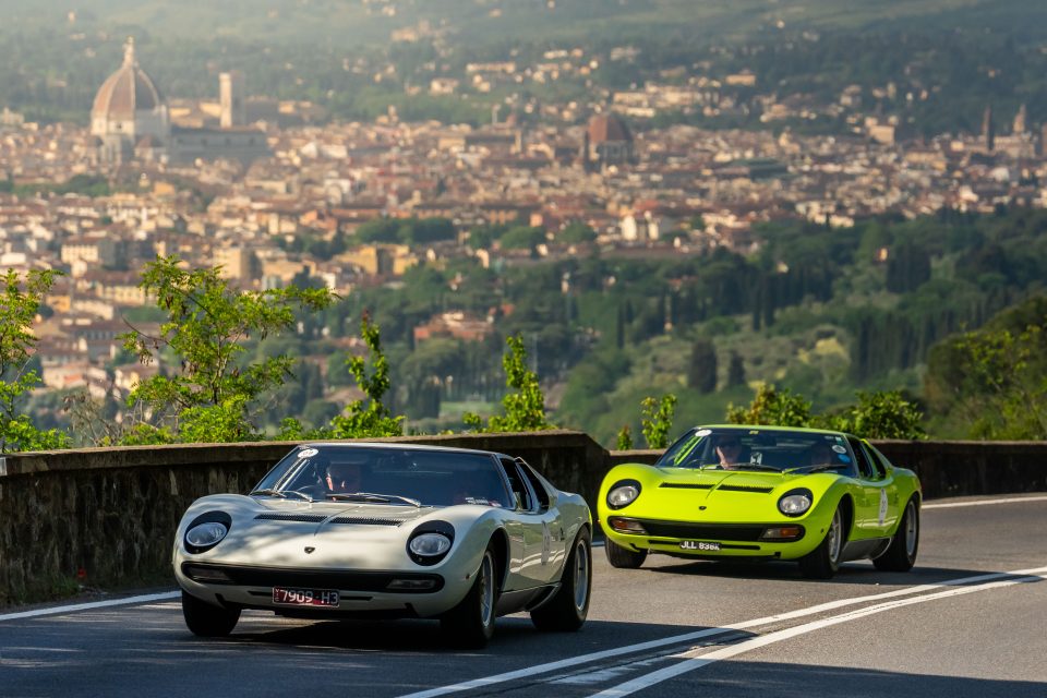 Lamborghini Arena, le Miura a Imola con il Polo Storico