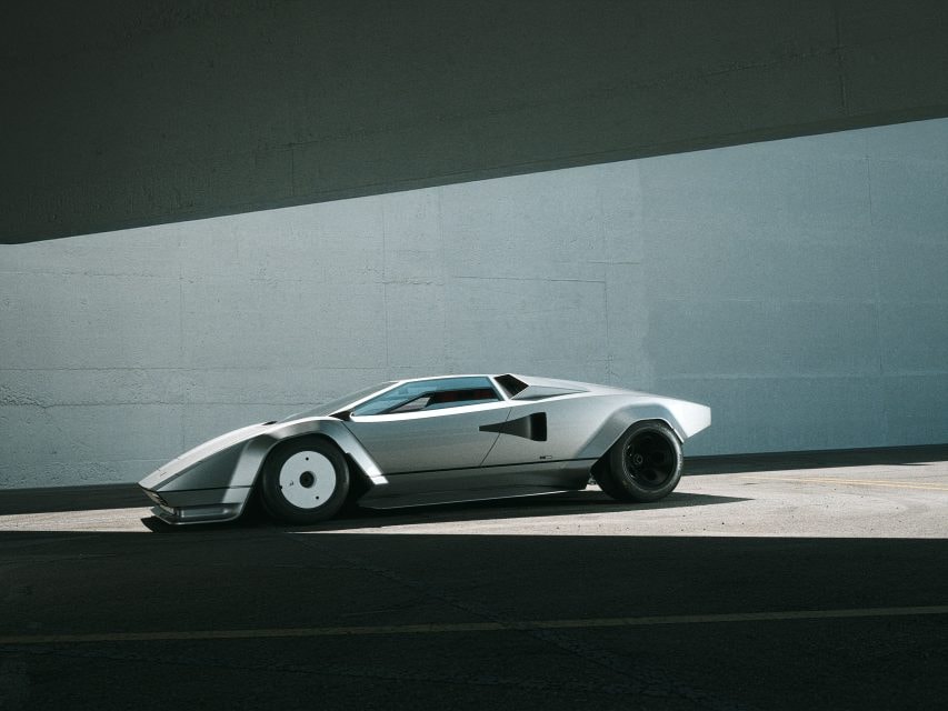 Bellezza, il concept digitale della Lamborghini Countach