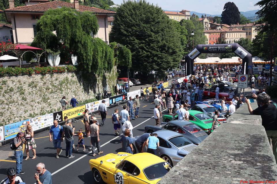 Bergamo Historic Gran Prix, pubblico e passione in Città Alta