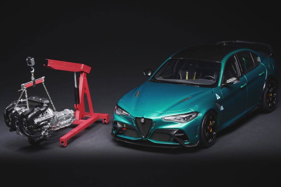 Alfa Romeo Giulia GTAm, perfezione in miniatura
