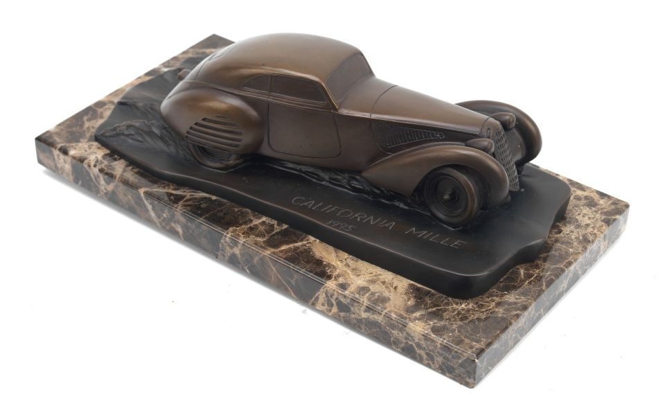 L’arte dell’automobilia: i migliori pezzi dell’asta Bonhams