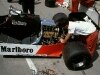 Alfa Romeo in the Pits Before US GP at Long Beach 1983