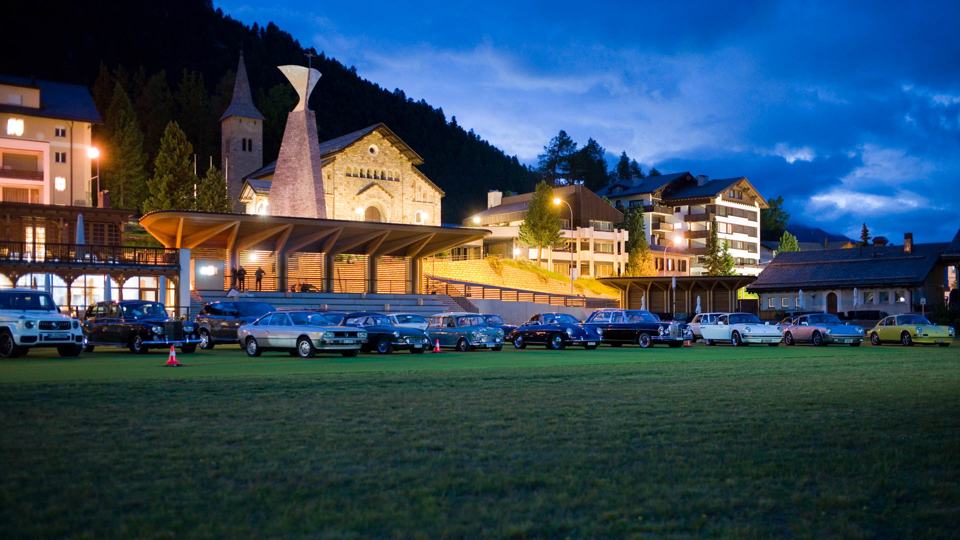 Torna il drivein cinema glamour a St. Moritz Ruoteclassiche