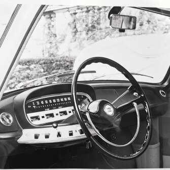 Lancia Flavia - interno